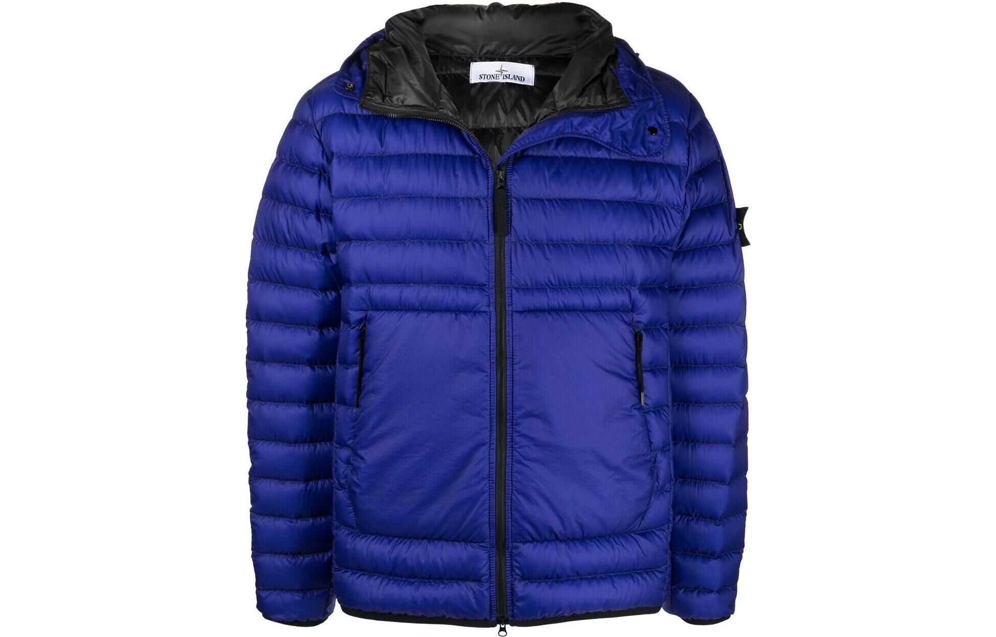 【代購】STONE ISLAND Down Jackets Men Blue