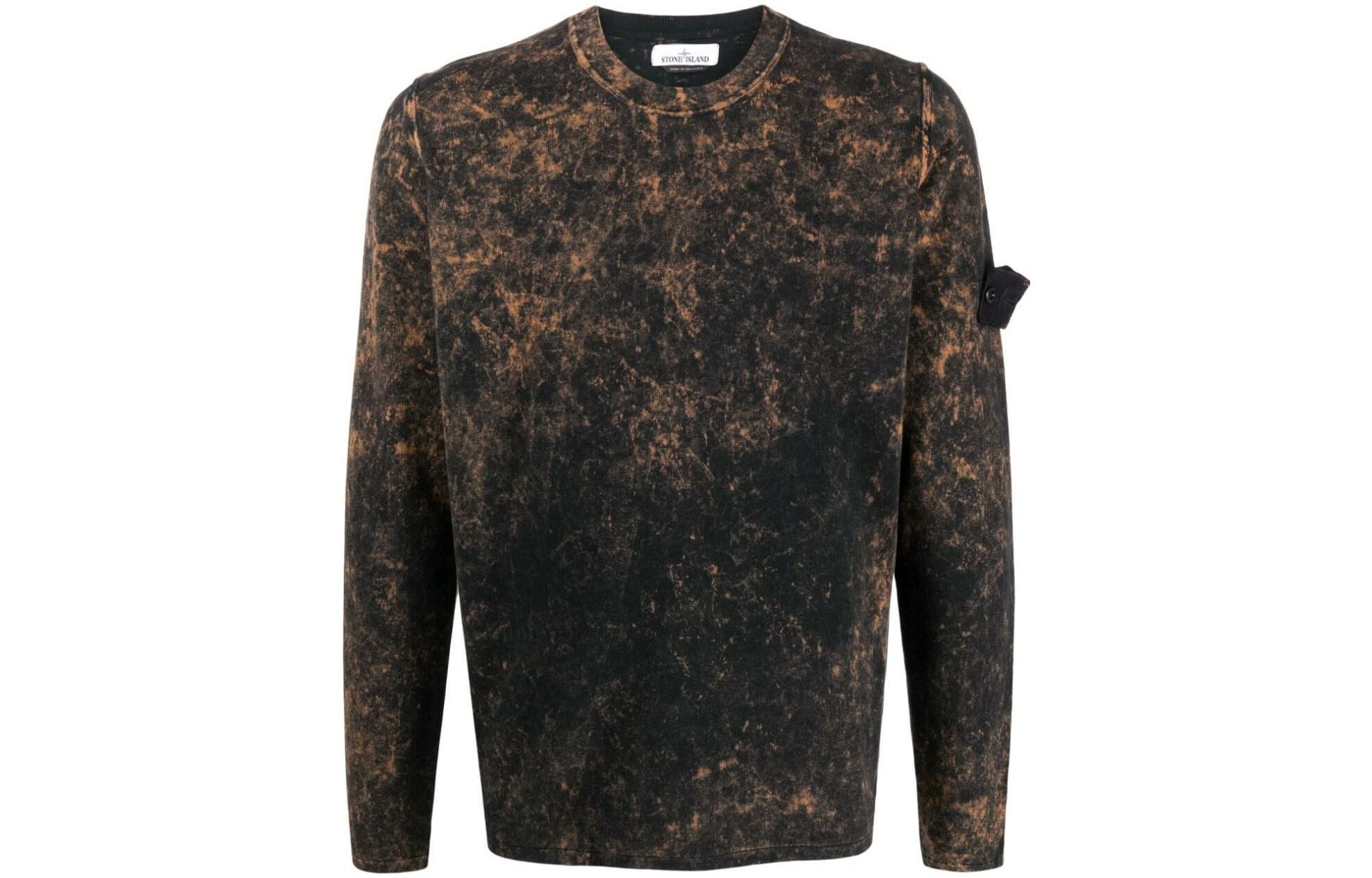 【代購】STONE ISLAND SS22 Sweater Men's Black