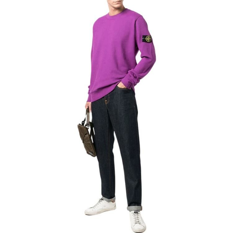 【代購】STONE ISLAND Sweatshirt Men's Purple