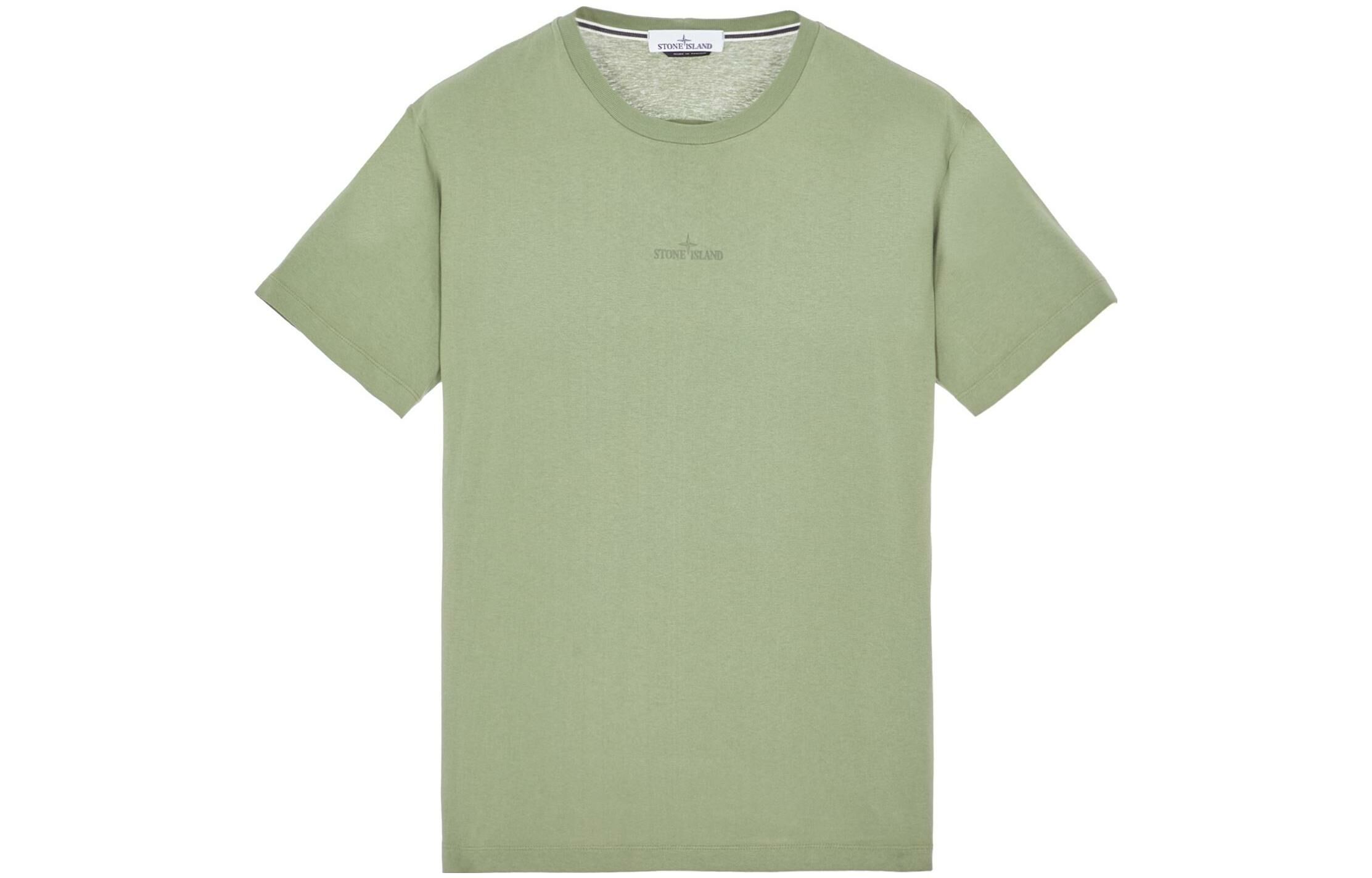 【代購】STONE ISLAND Embroidered-logo T-shirt