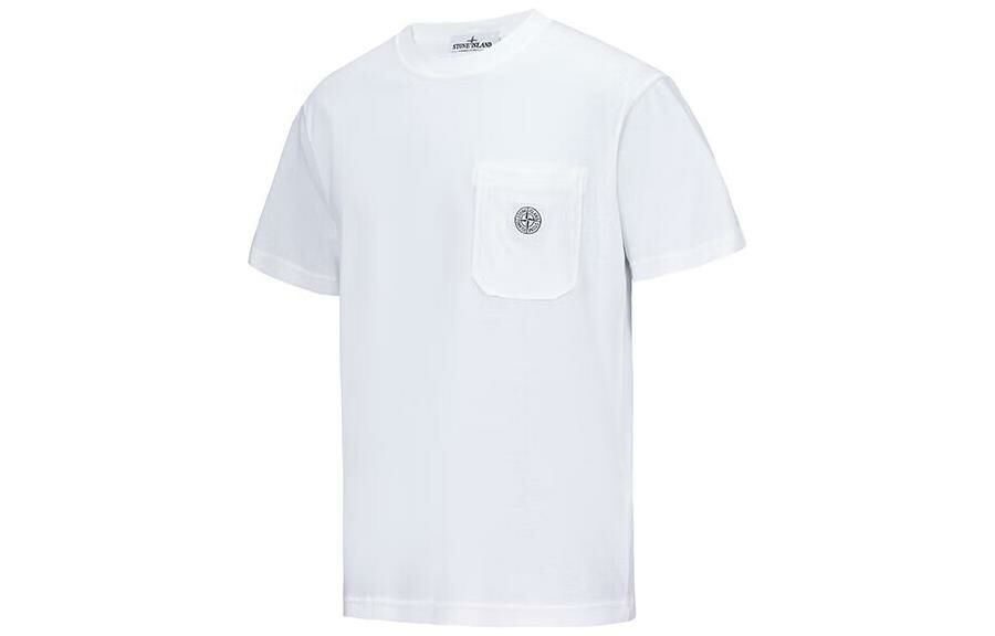 【代購】STONE ISLAND T-Shirts Men White