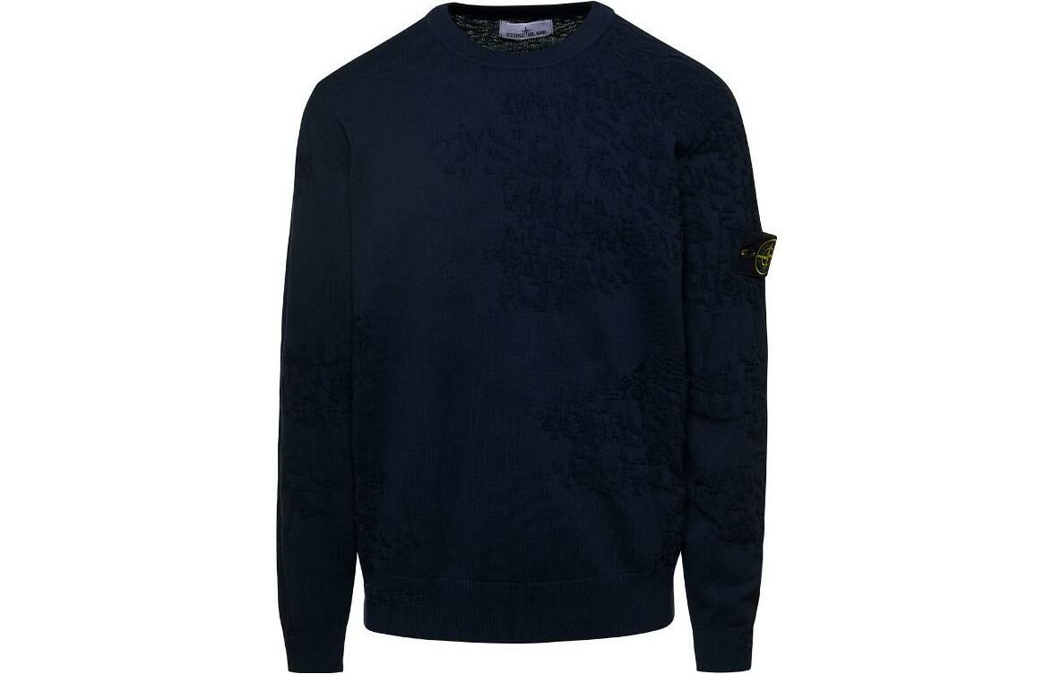 【代購】STONE ISLAND Sweatshirts Men Marine Blue