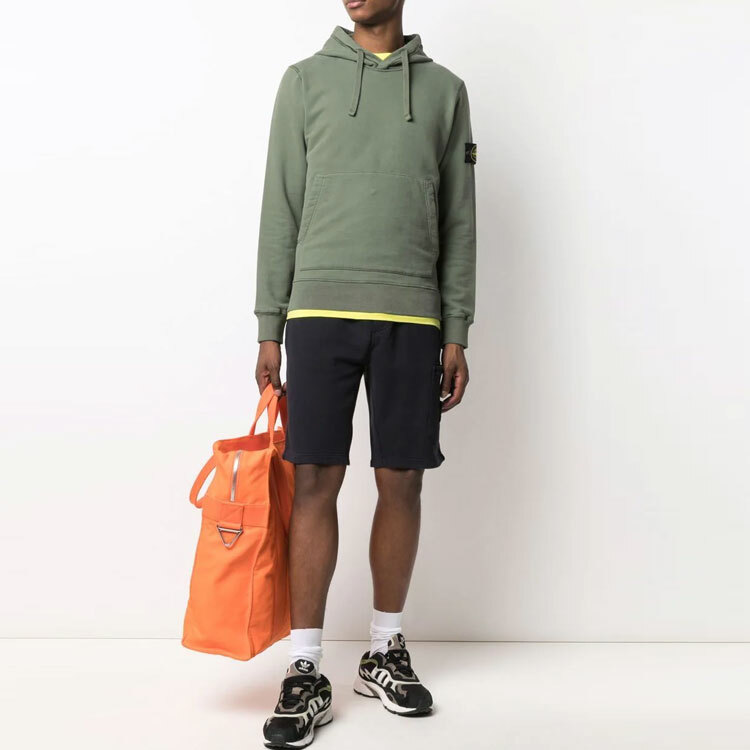 【代購】STONE ISLAND 64120 Brushed Cotton Fleece Hoodie