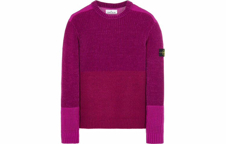 【代購】STONE ISLAND Sweaters Men Purple