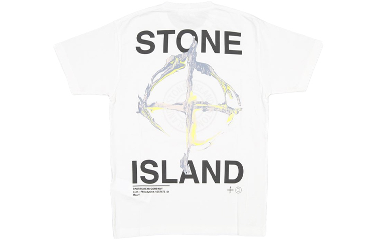 【代購】STONE ISLAND T-Shirt Men's White