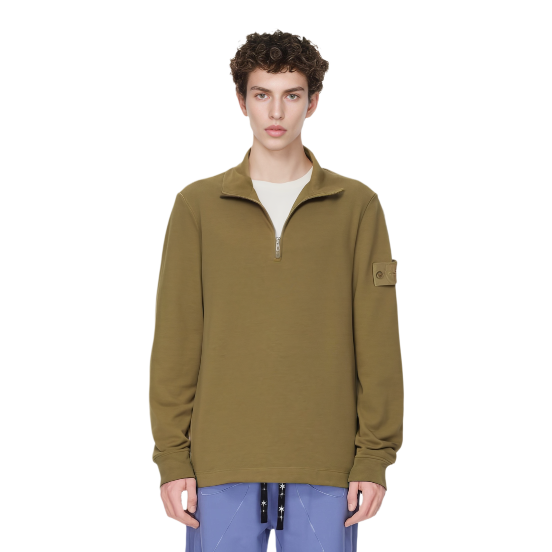 【代購】STONE ISLAND Sweatshirt Men's Umber