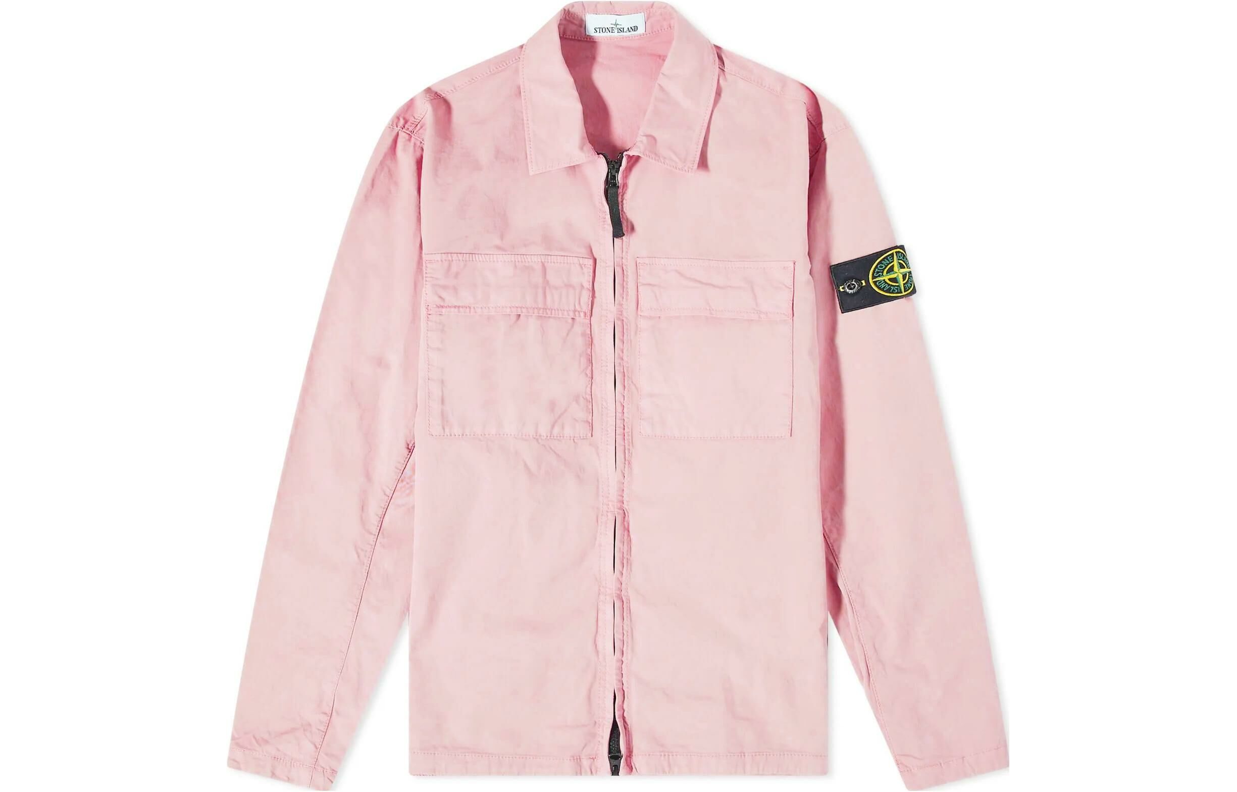【代購】STONE ISLAND Jackets Men Pink