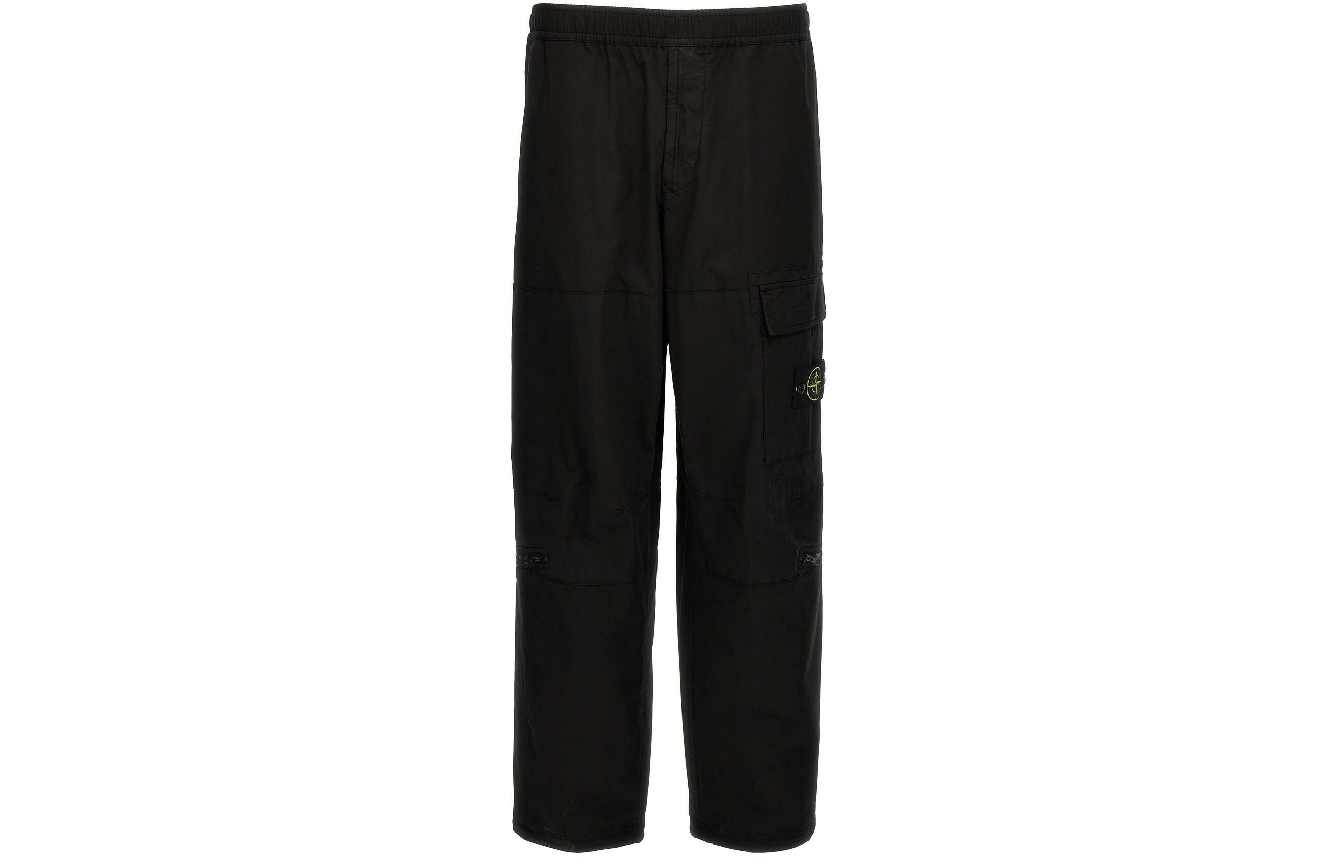 【代購】STONE ISLAND Compass-badge Cargo Trousers
