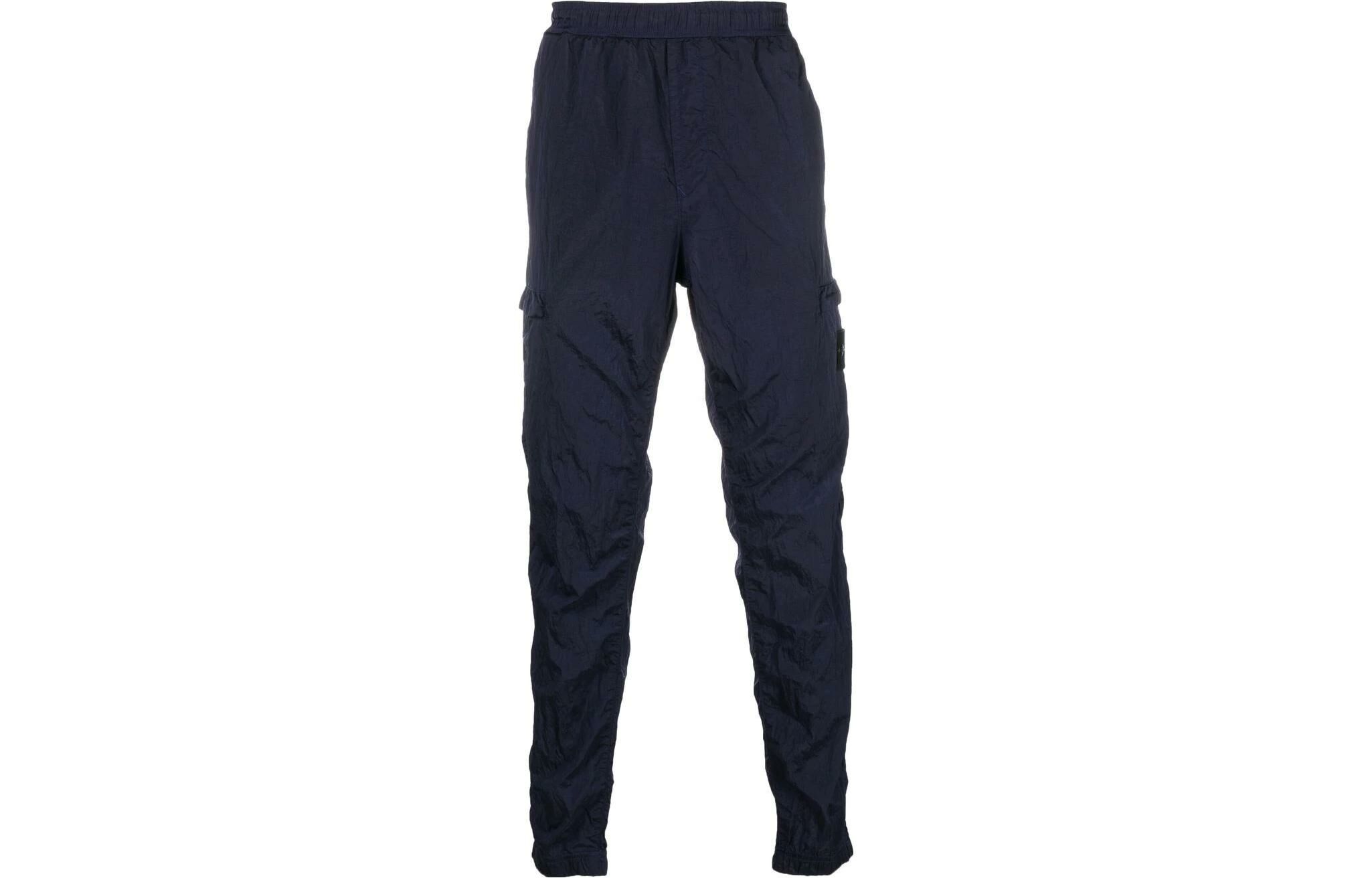 【代購】STONE ISLAND Knitted Sports Pants Men's Blue