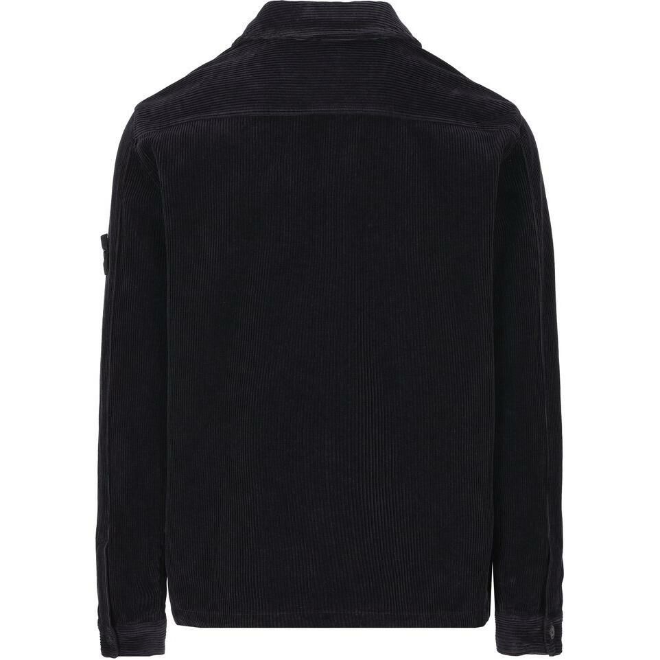 【代購】STONE ISLAND Logo Patch Corduroy Overshirt