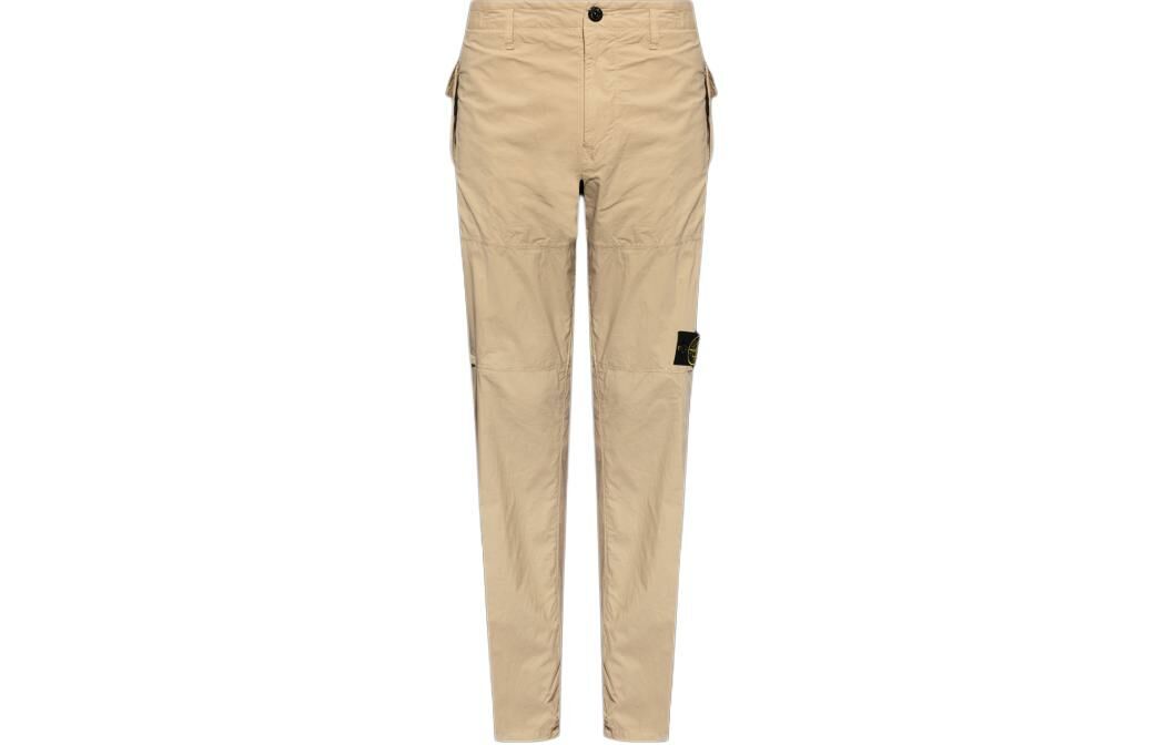 【代購】STONE ISLAND Compass-badge Tapered Trousers