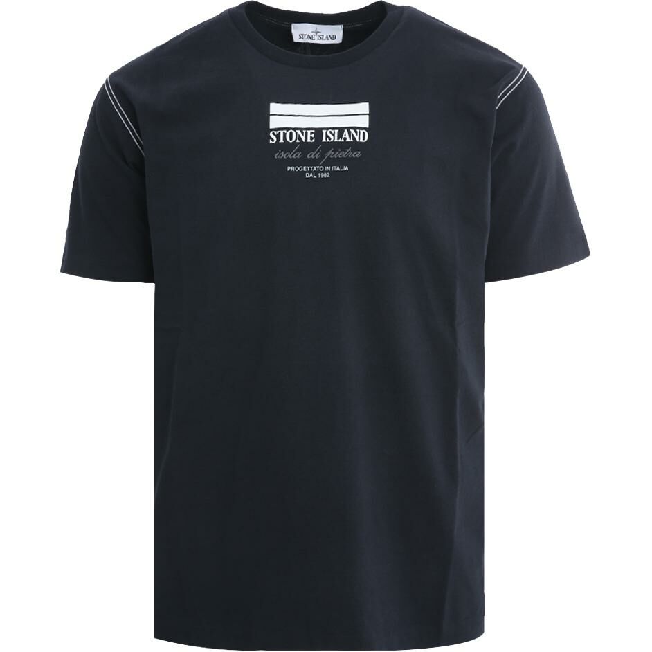【代購】STONE ISLAND T-Shirt Men's Marine Blue