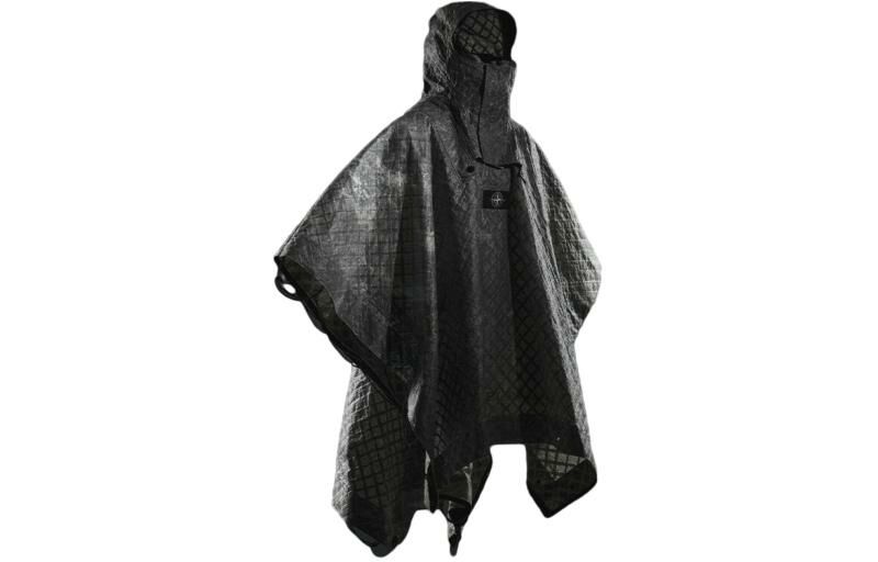 【代購】STONE ISLAND SS24 Prototype Research Collection Cloaks Unisex Gray