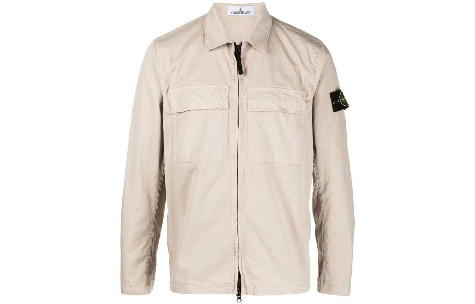 【代購】STONE ISLAND Compass-badge Overshirt