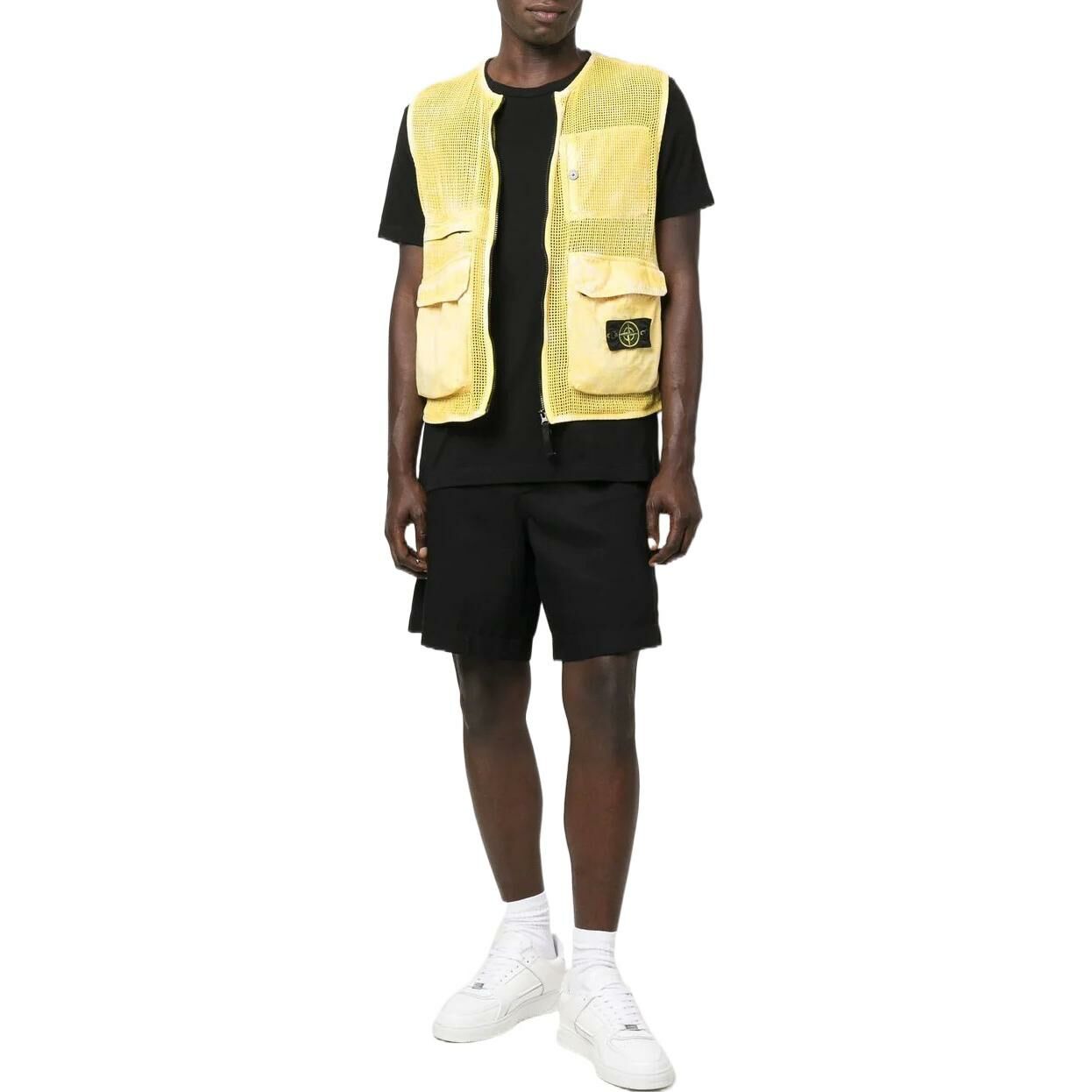 【代購】STONE ISLAND Vests Men Yellow