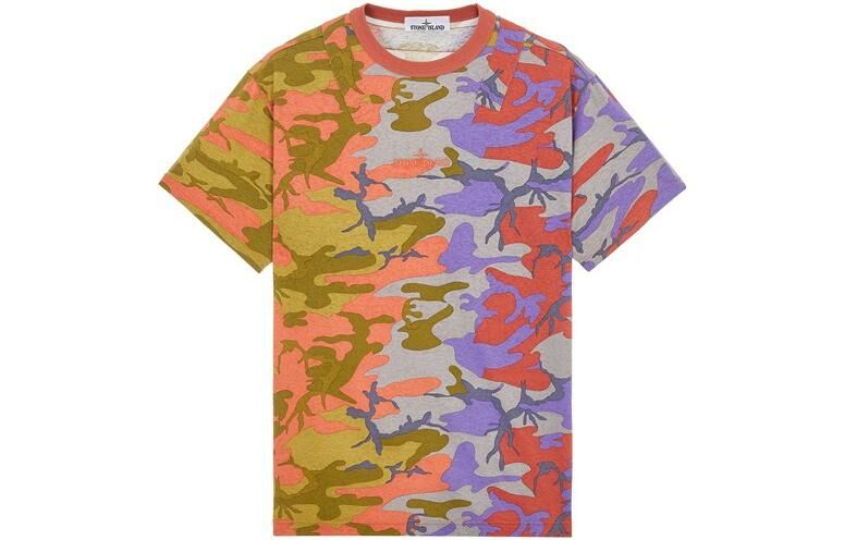 【代購】STONE ISLAND T-Shirts Men Multicolor