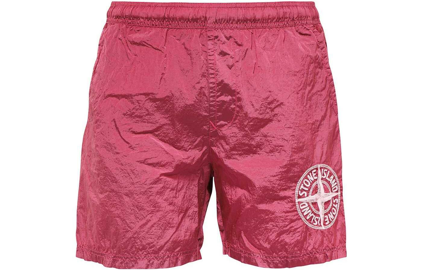【代購】STONE ISLAND Casual Shorts Men Red