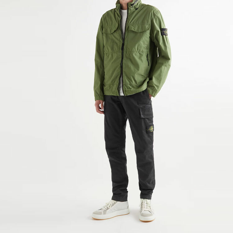 【代購】STONE ISLAND Casual Pants Men Black