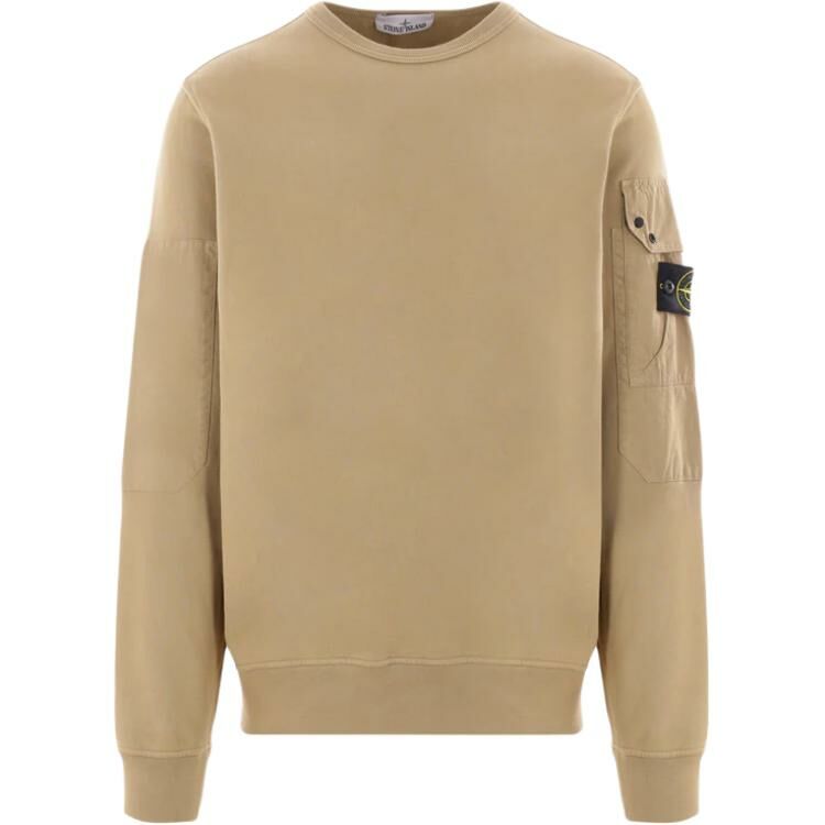 【代購】STONE ISLAND Logo Patch Crewneck Sweatshirt