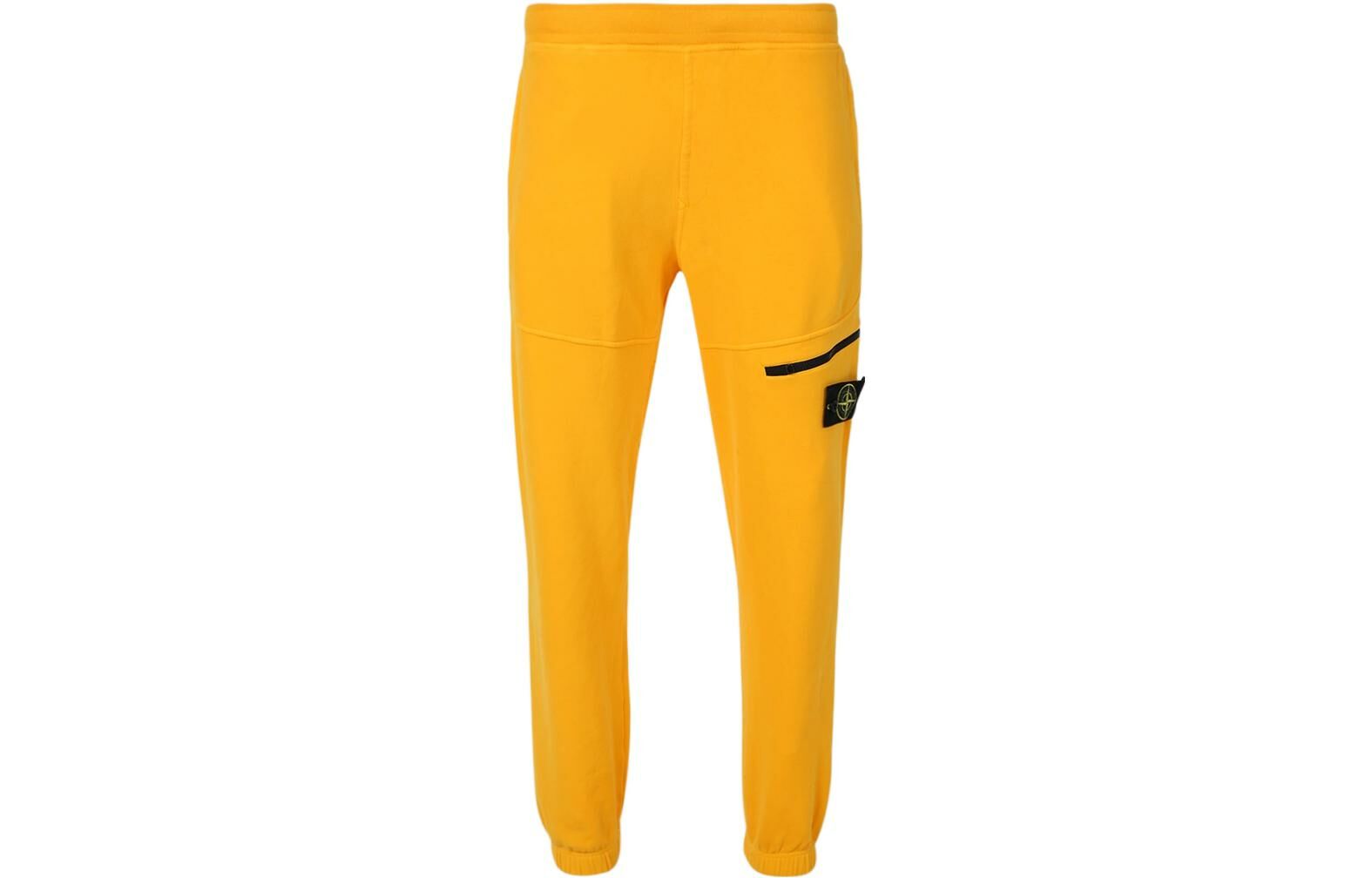 【代購】STONE ISLAND Knitted Sports Pants Men's Yellow