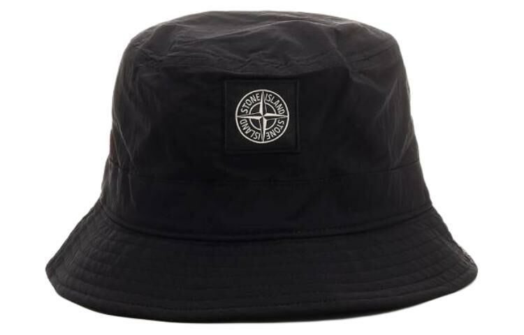 【代購】STONE ISLAND Compass-appliqué Bucket Hat