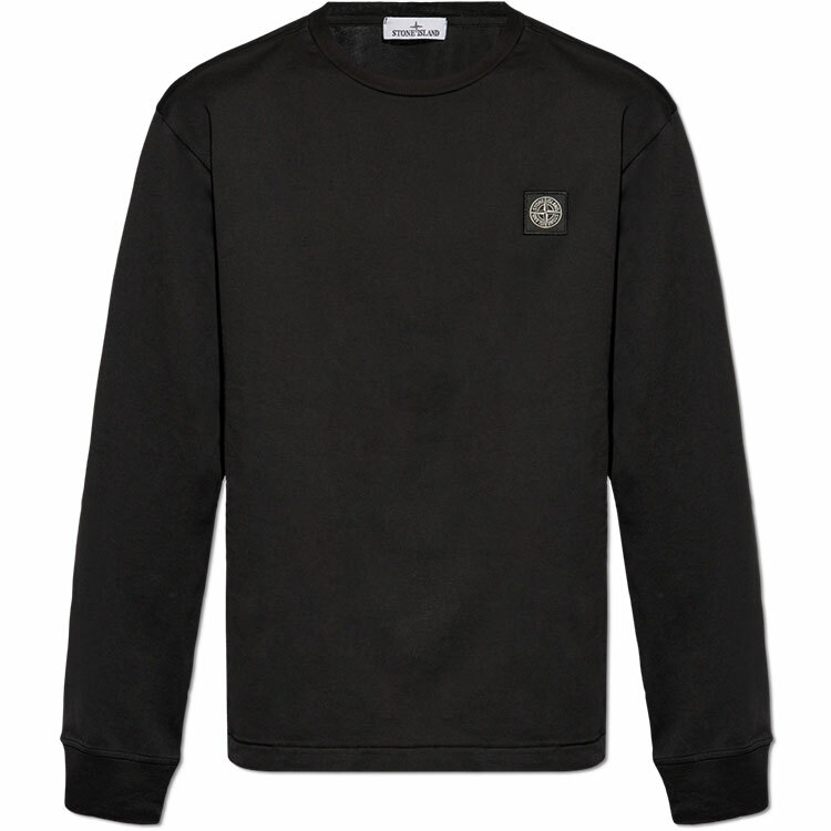 【代購】STONE ISLAND Compass-appliqué Cotton Sweatshirt