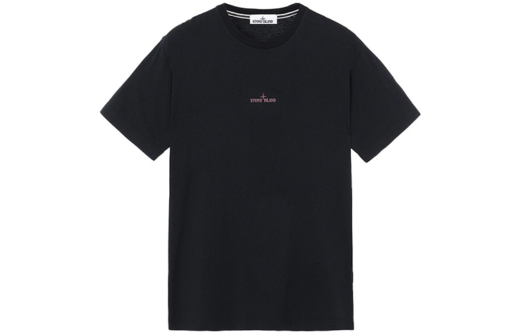 【代購】STONE ISLAND T-Shirts Men Ink Black