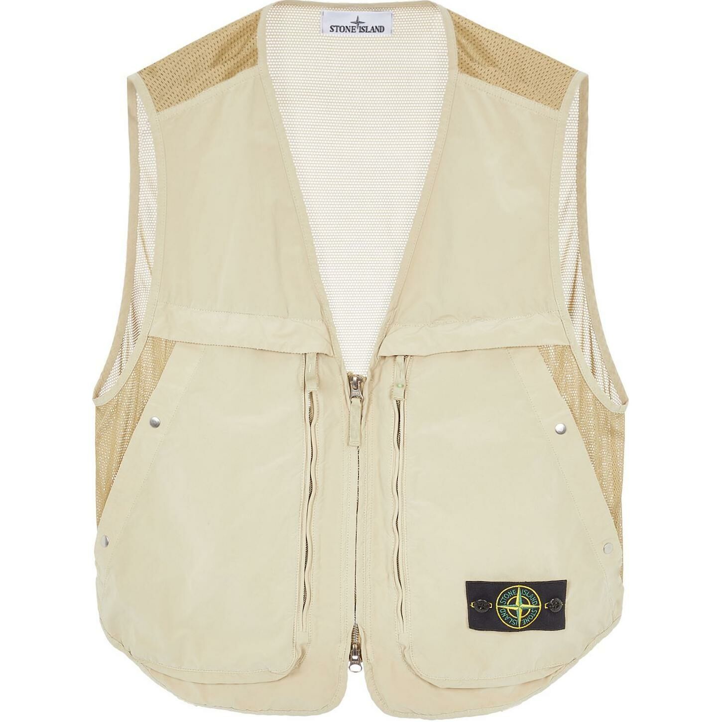 【代購】STONE ISLAND FW24 Vest Unisex Sand