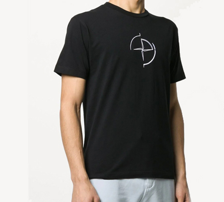 【代購】STONE ISLAND T-Shirts Men Black