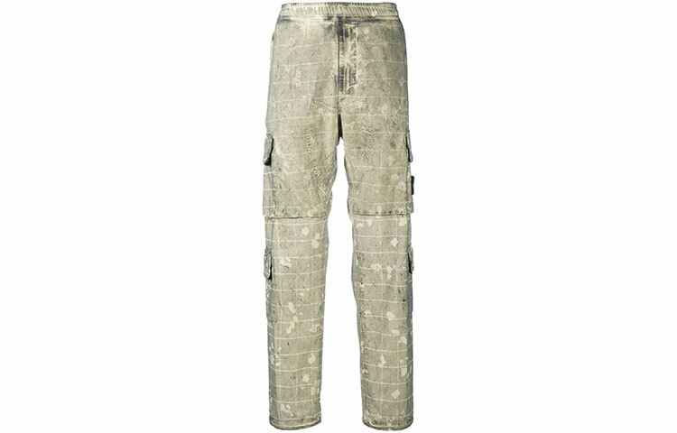 【代購】STONE ISLAND Cargo Pants Men Khaki