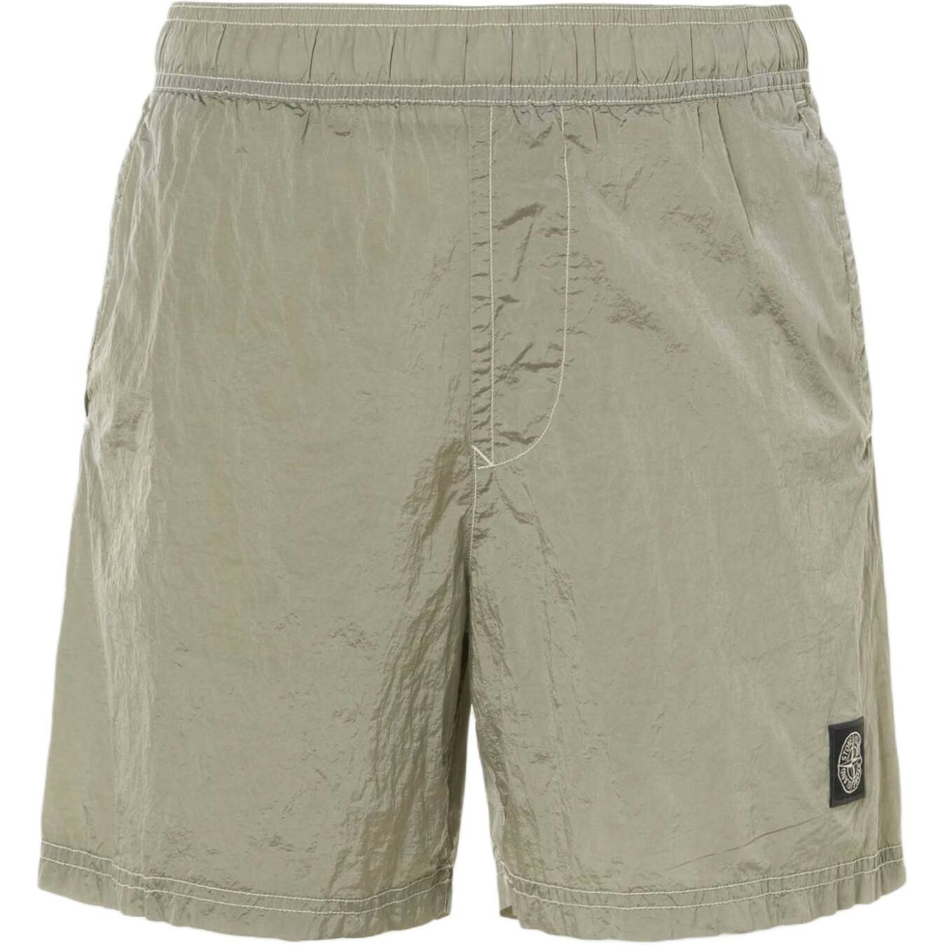 【代購】STONE ISLAND SS23 Casual Shorts Men's Plaster Gray