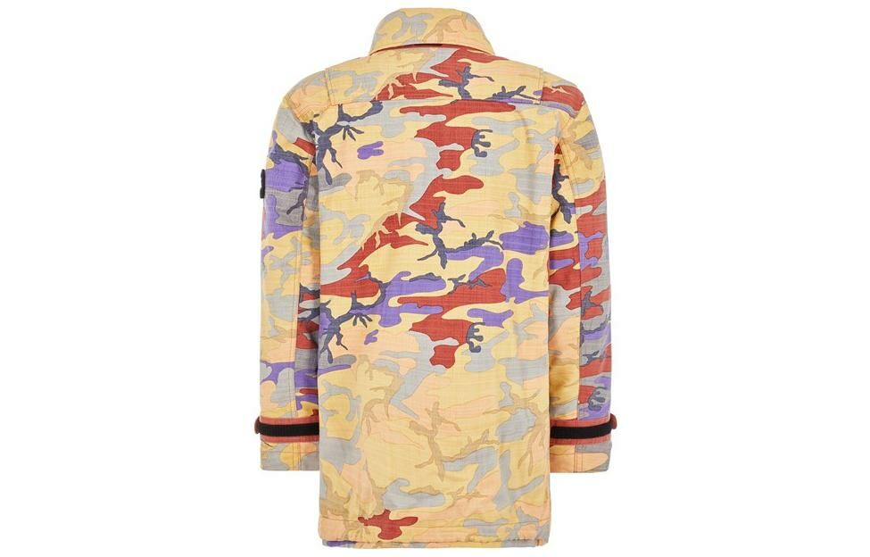 【代購】STONE ISLAND Camouflage-print Jacket