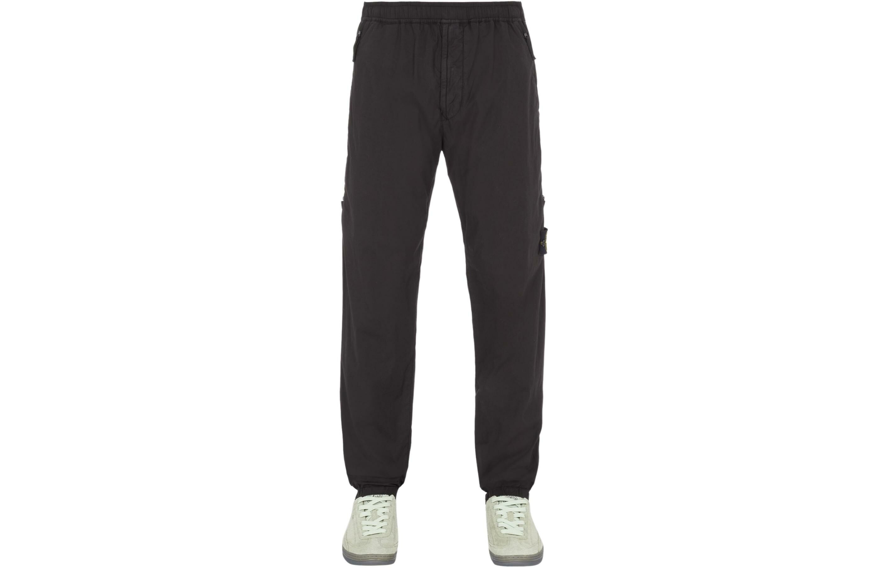 【代購】STONE ISLAND Logo Patch Cargo Trousers