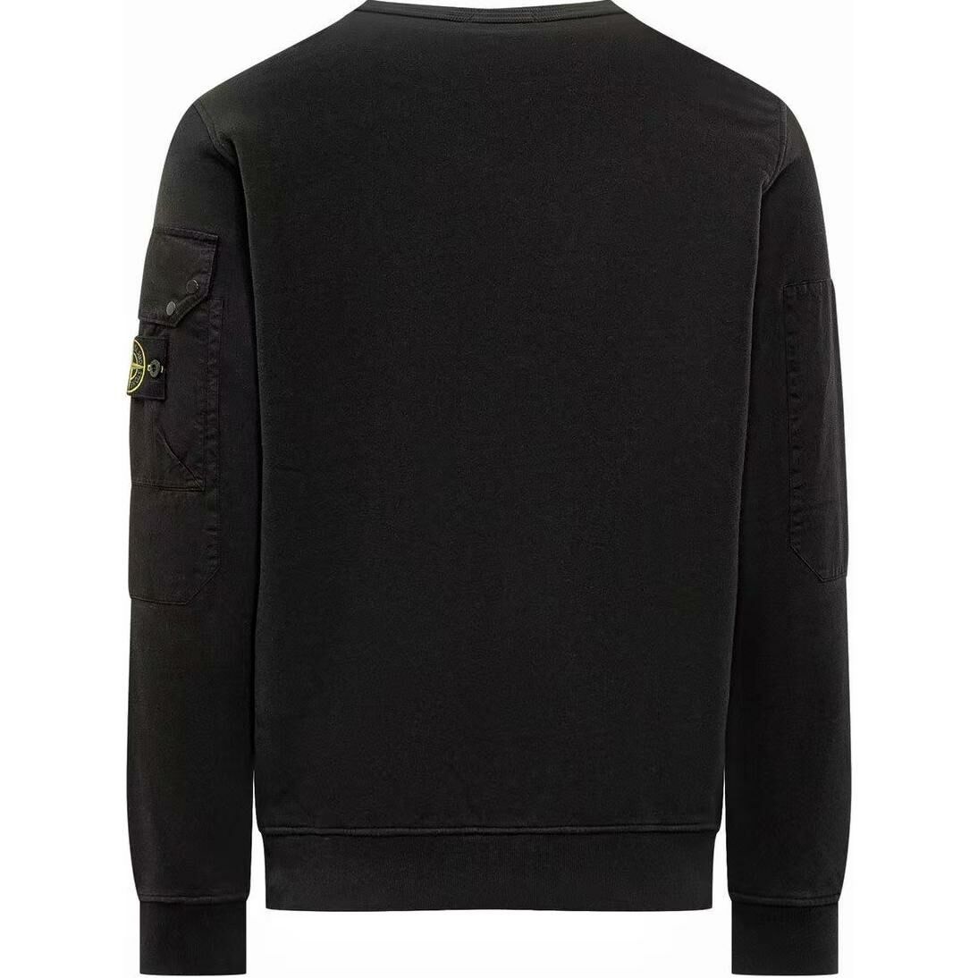 【代購】STONE ISLAND Logo Patch Crewneck Sweatshirt