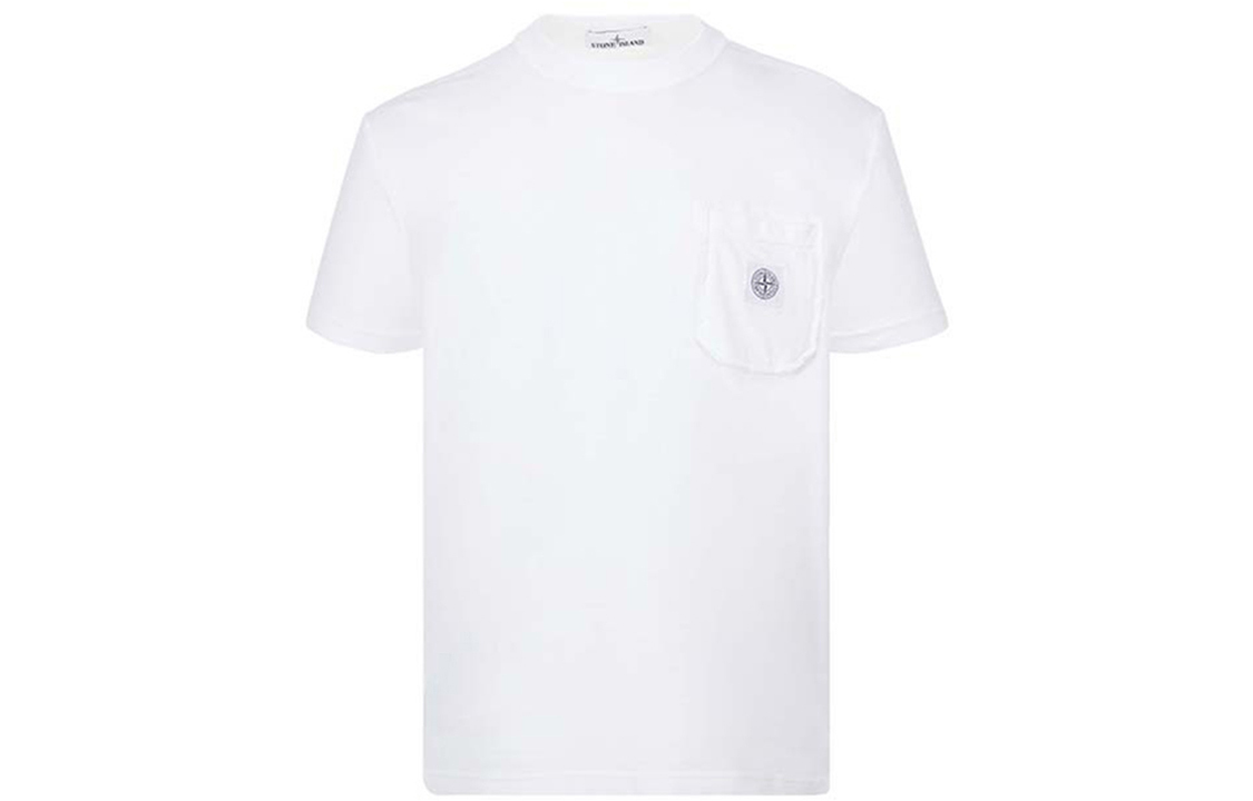 【代購】STONE ISLAND T-Shirts Men White