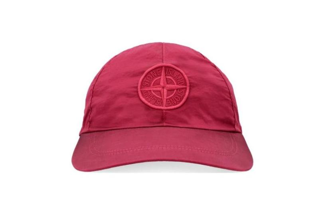 【代購】STONE ISLAND - Baseball Caps Men's Rose Red