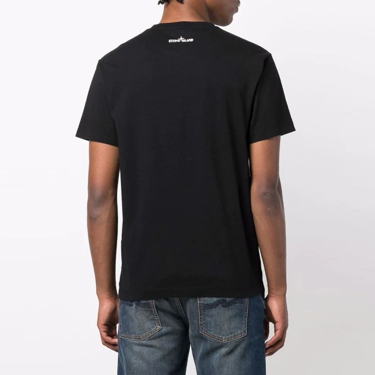 【代購】STONE ISLAND T-Shirts Men Black