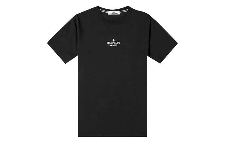 【代購】STONE ISLAND T-Shirt Unisex Black