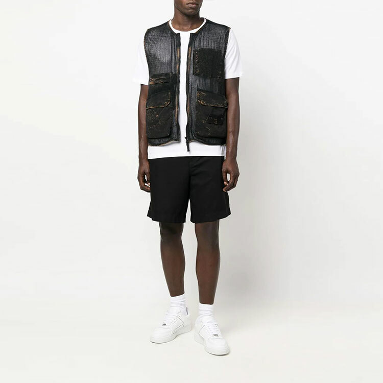 【代購】STONE ISLAND Vests Men Black