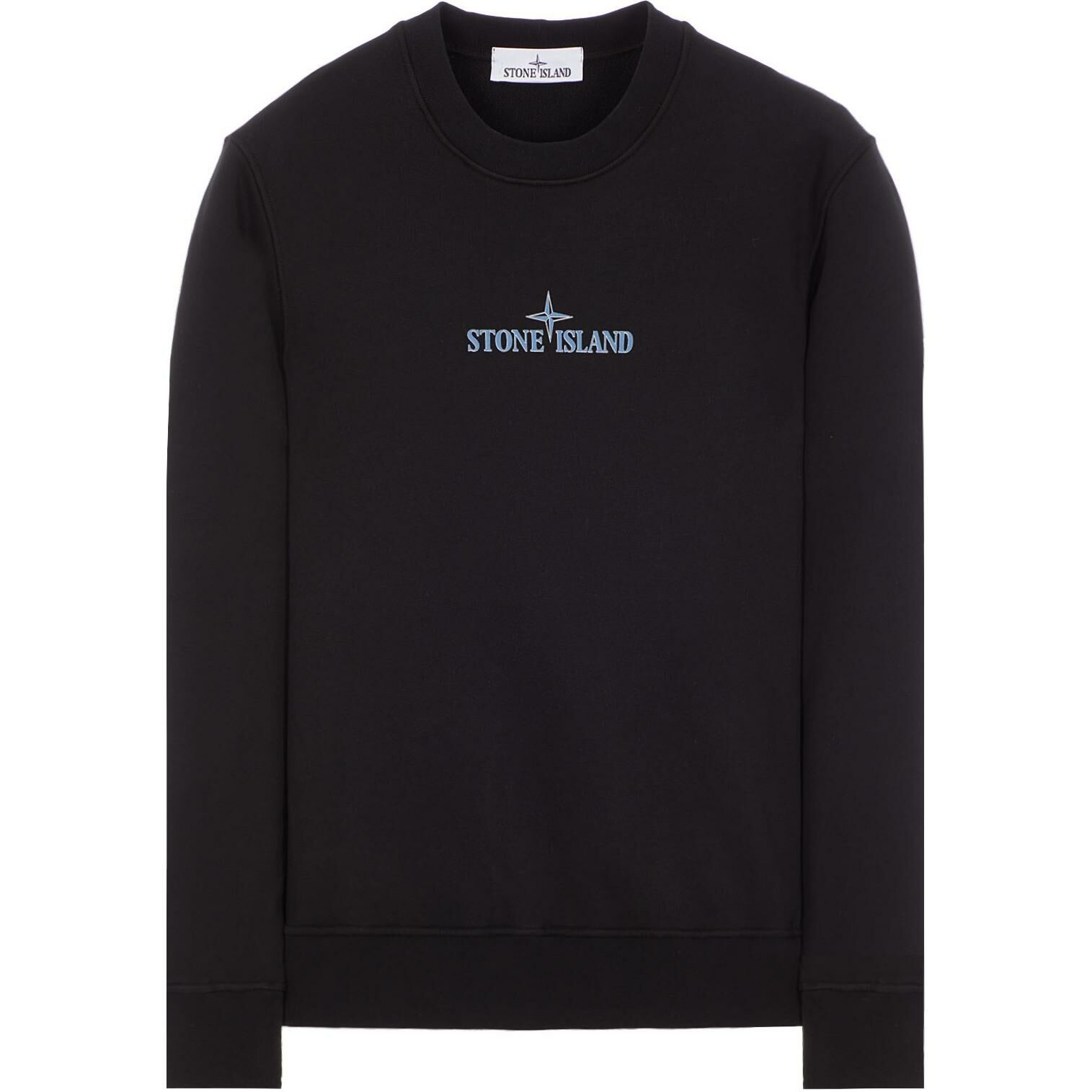 【代購】STONE ISLAND Logo Printed Crewneck Sweatshirt