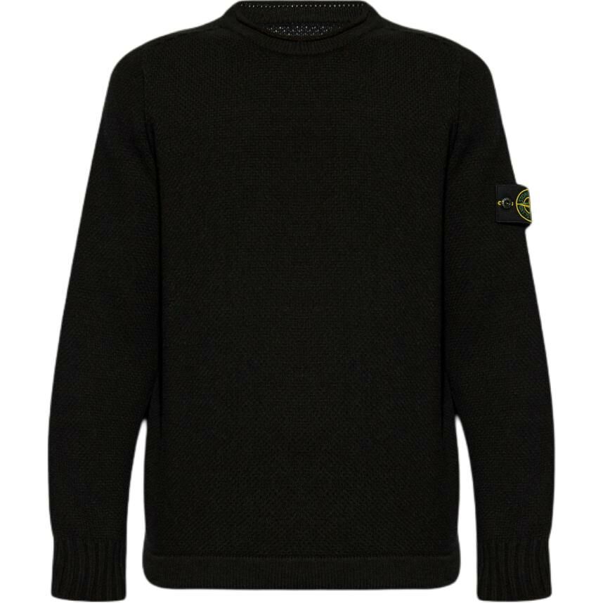 【代購】STONE ISLAND Logo Patch Crewneck Jumper