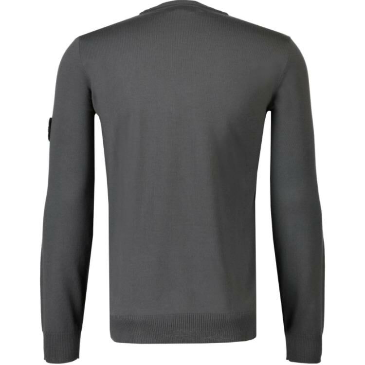 【代購】STONE ISLAND Logo Patch Crewneck Jumper