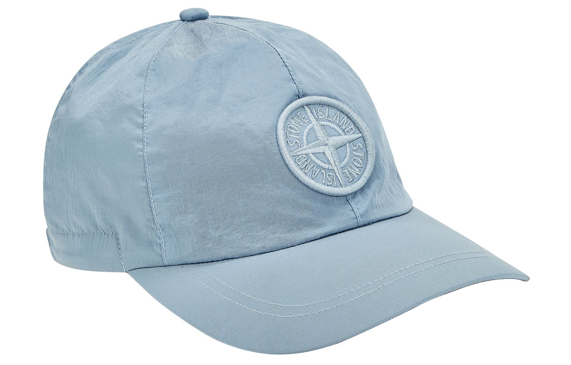 【代購】STONE ISLAND Nylon Metal Baseball Caps Men's Blue