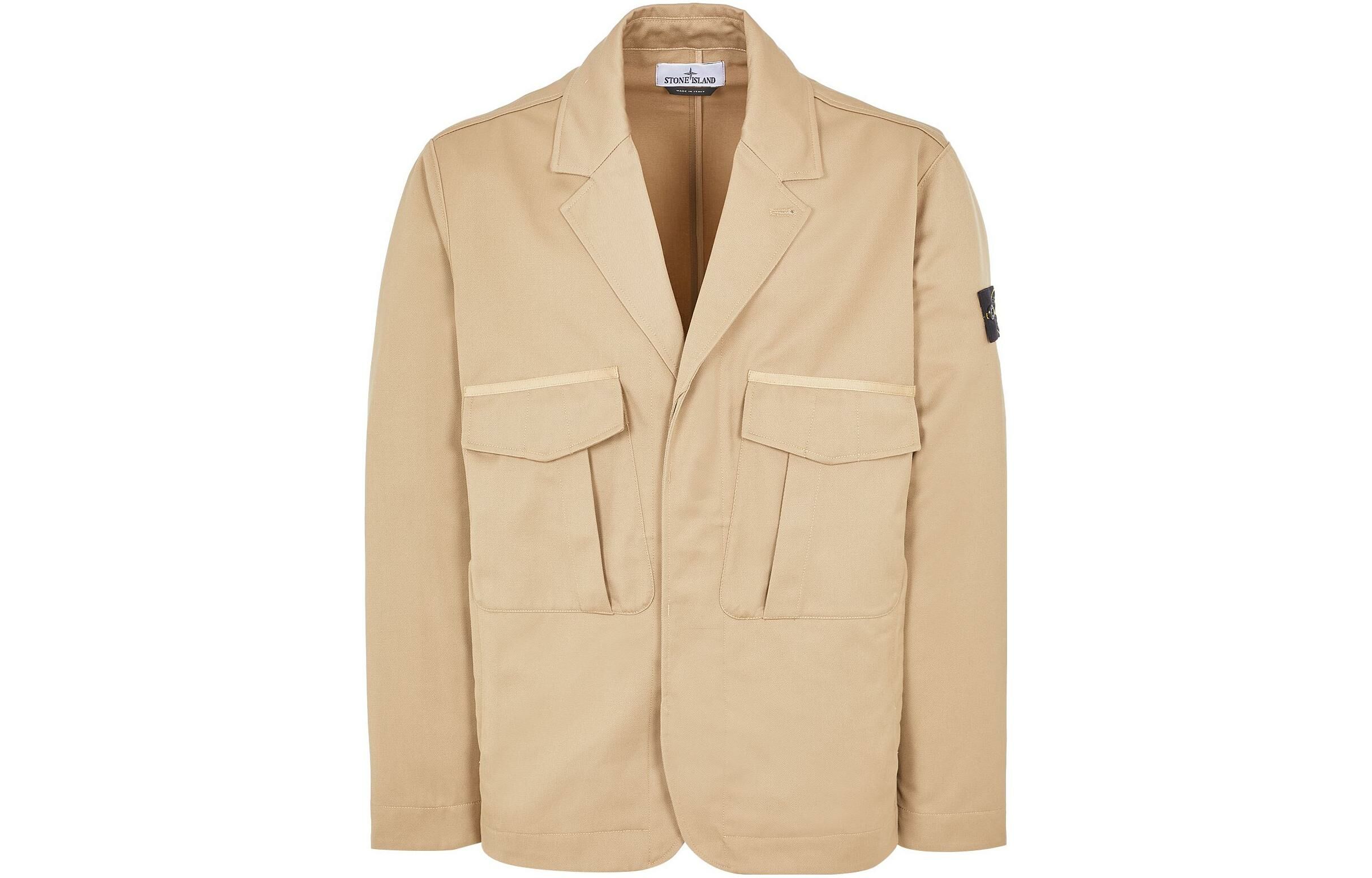 【代購】STONE ISLAND Business Suits Men Khaki