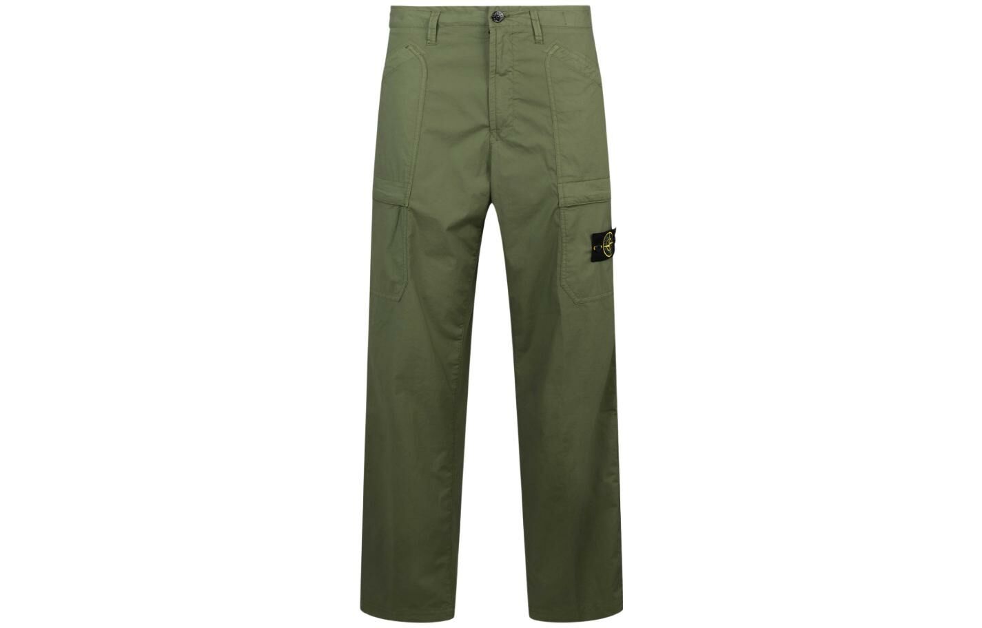 【代購】STONE ISLAND Cargo Pants Men Olive Green
