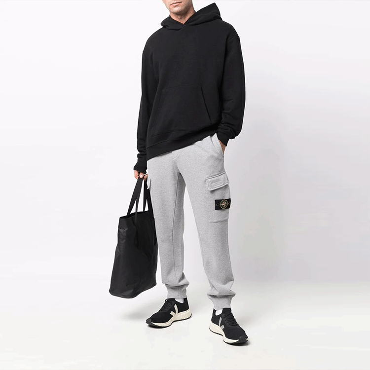 【代購】STONE ISLAND Cargo Pants Men Gray