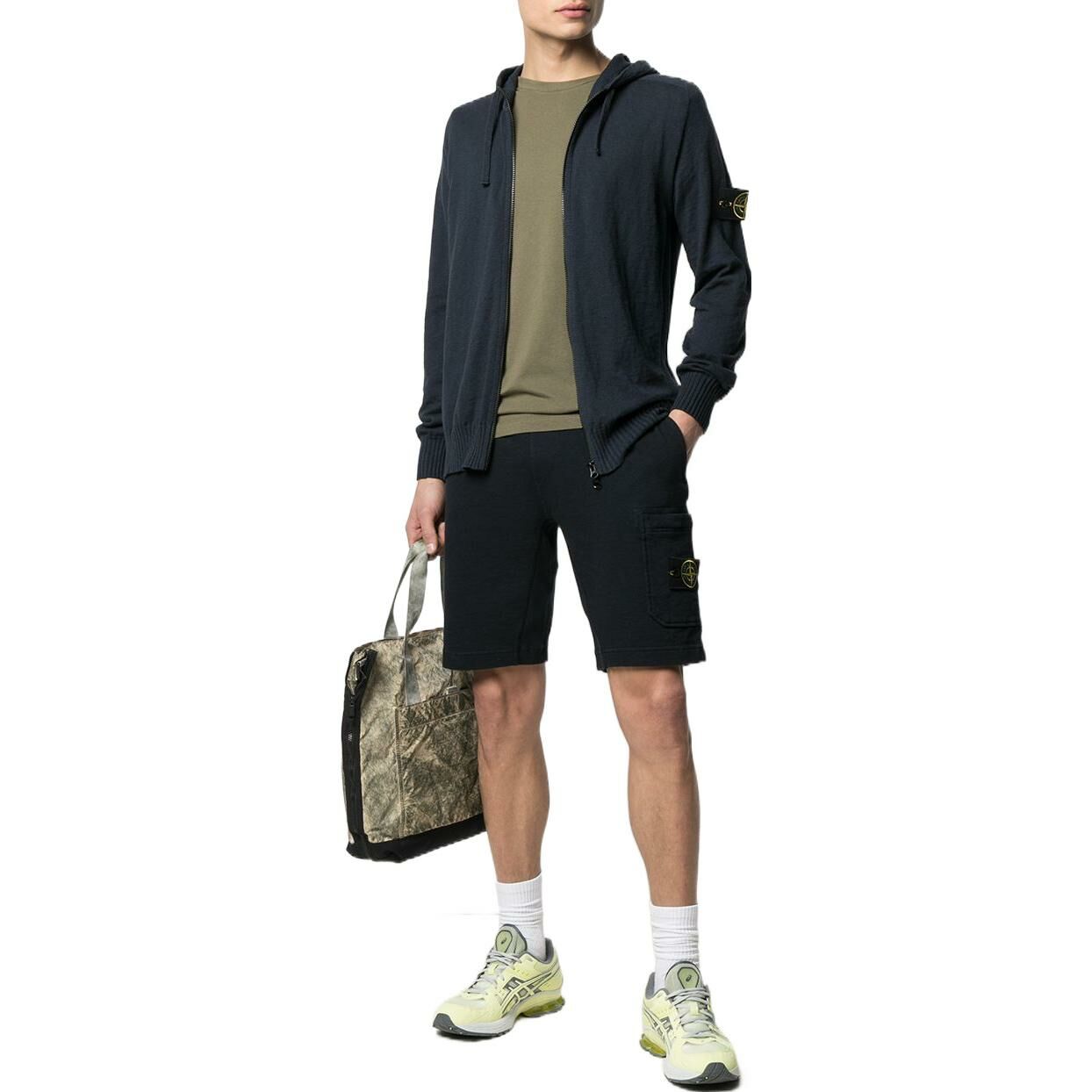 【代購】STONE ISLAND Casual Shorts Men Black