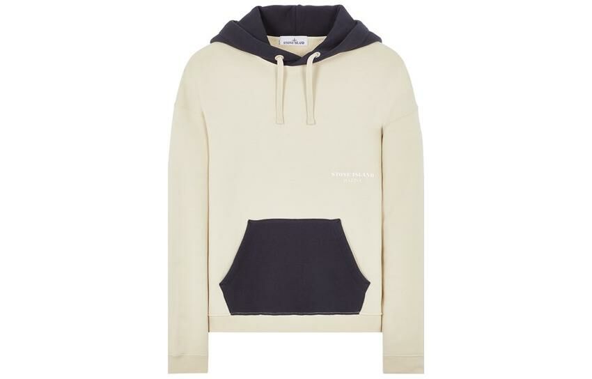 【代購】STONE ISLAND Logo Printed Drawstring Hoodie