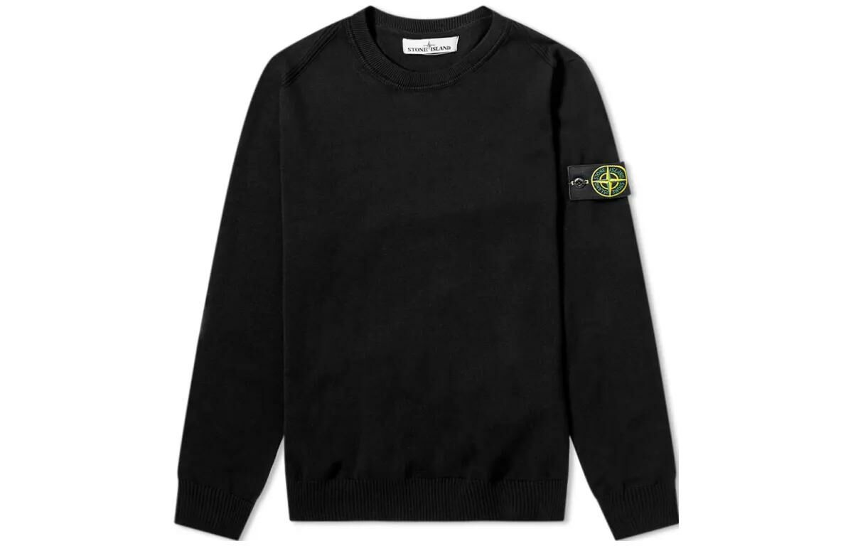 【代購】STONE ISLAND Sweatshirts Unisex Black