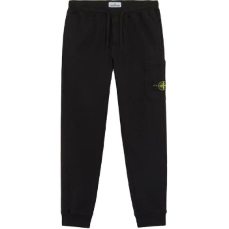 【代購】STONE ISLAND Logo Patch Tapered Leg Sweatpants